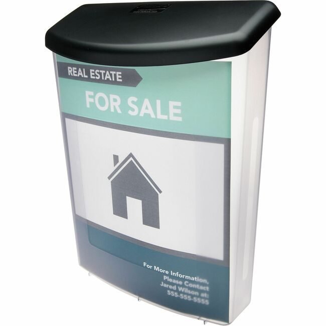 Deflecto Box Literature Outdoor DEF790901