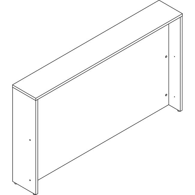 Lorell Counter Reception 76X12 Ge LLRPMC7643GE