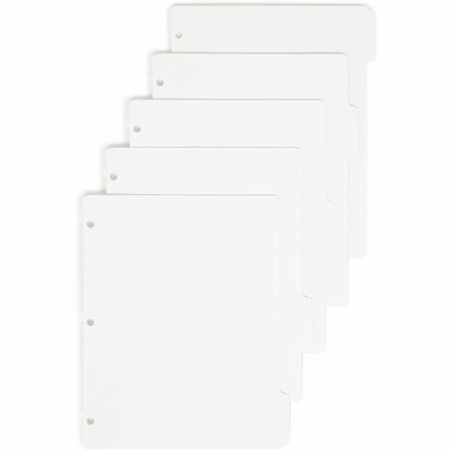 Smead Manufacturing Co. Dividers Index 3-RING 5TAB SMD89415
