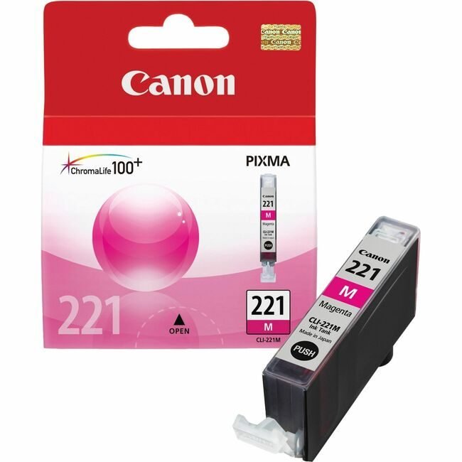 Canon U.S.A. Crtdg Dye Magenta CNMCLI-221M