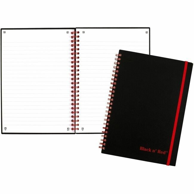 John Dickinson / JD notebooks Notebook Wirebnd 8X5.4 Bkrd JDKC67009