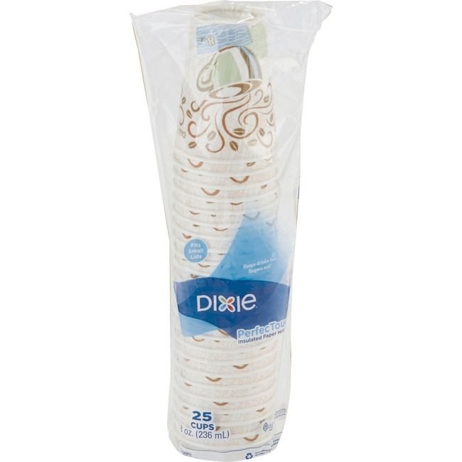 Georgia-Pacific Dixie Cup Hot Perfctouch 8OZ 25 Count DXE5338DX