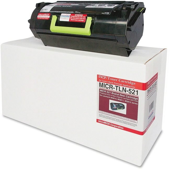 microMICR Corporation Toner Micr New LEX MS810/12 MCMMICRTLN521
