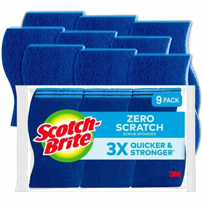 3M Company Sponge Scrb Noscrach CURVD9 MMM5295CT