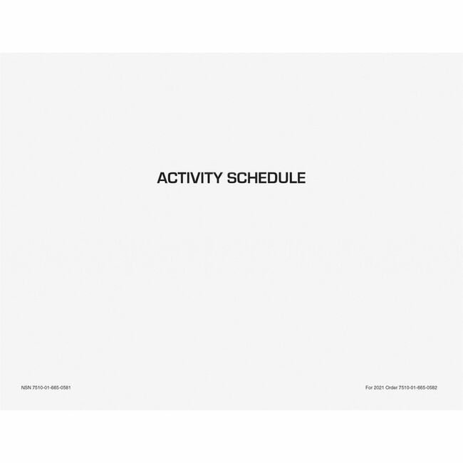 UNICOR Federal Prison Industries Schedule Activity 2026 UCR6650589