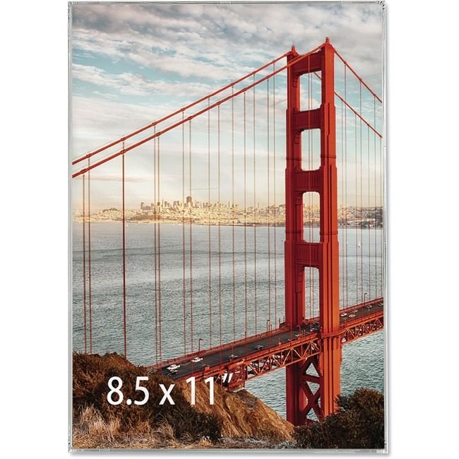 Universal Office Products Frame Box 8.5X11 Clear UNV76890