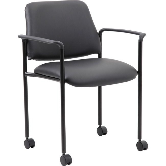 Boss Office Products Chair Stacking Vinyl Casters B BOPB9503RCS