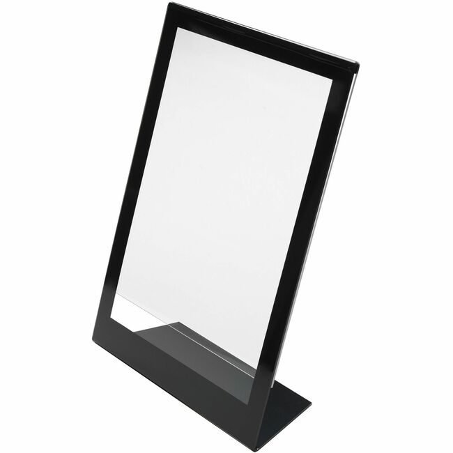 Deflecto Sign 8.5X11 Black Border DEF69775