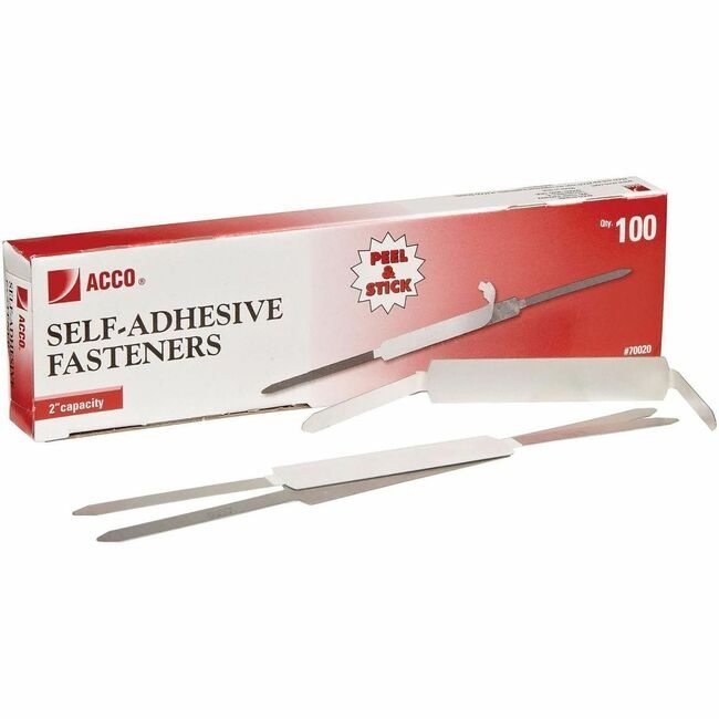 ACCO Brands Fastener Prong Slfadh 2"CAP ACC70020