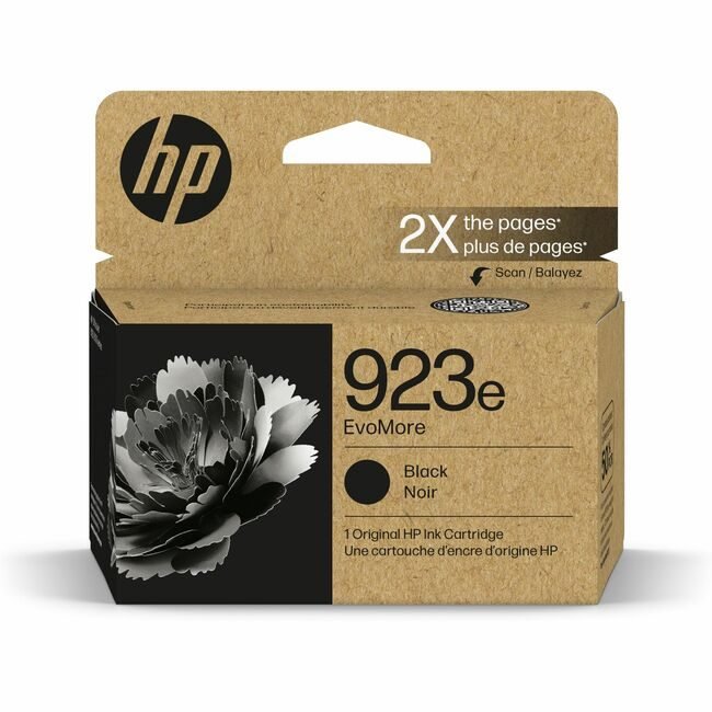 HP Inc. / Hewlett-Packard Crtdg Ink Evom 923E Black HEW4K0T7LN