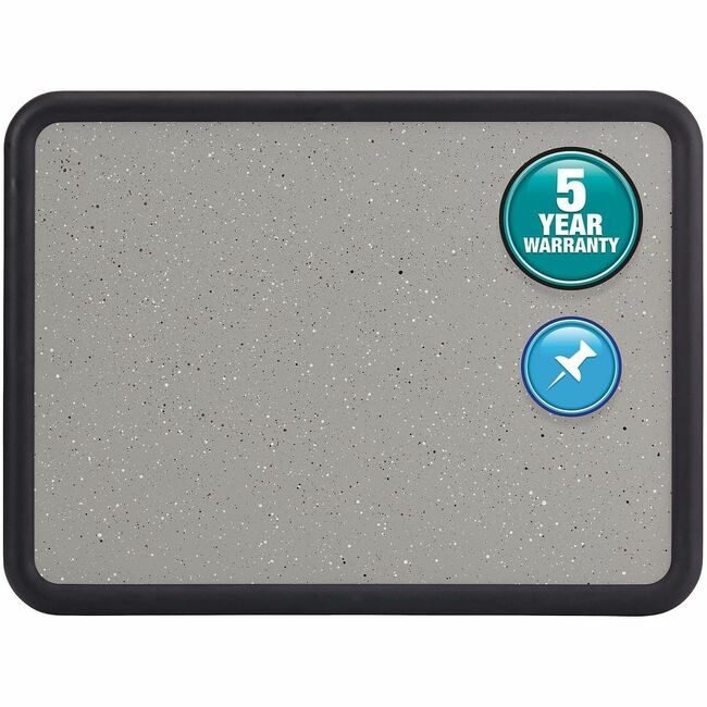 ACCO Brands Quartet Tackboard Contour 2X3 Gray QRT699370