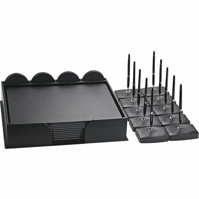 Dacasso Conf Lthr Delux 33PC Black DACD1054