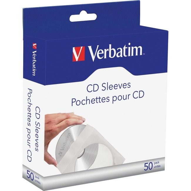 Verbatim Americas Sleeve Cd/Dvd Paper 50 PK VER70126
