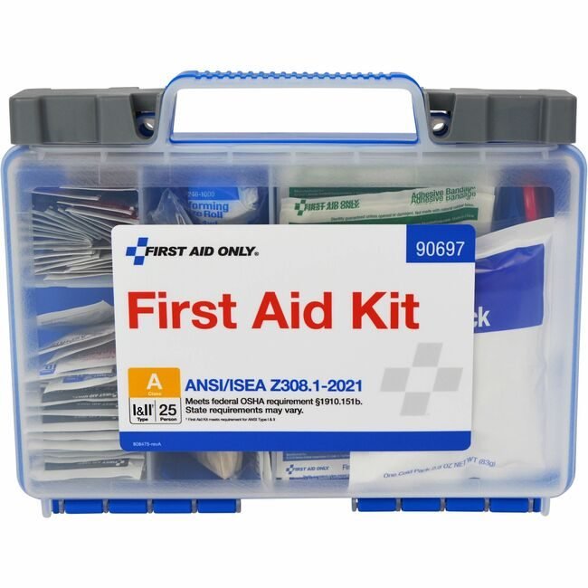 Acme United Corporation First Aid Only Kit ANSI A 25P PLSTC FAO90697