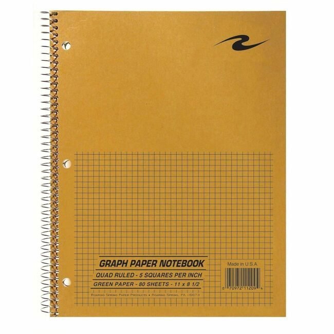 Roaring Spring Paper Products Book Wirebnd Quald Rld ROA11209CT