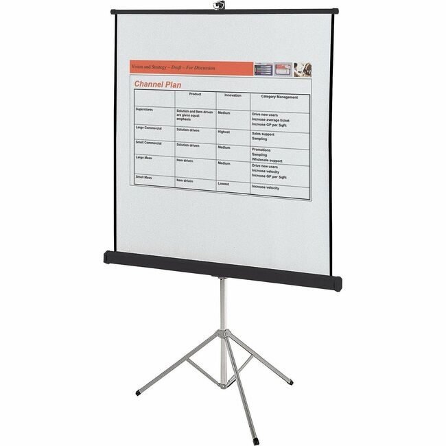 ACCO Brands Quartet Screen Proj Prtble White QRT560S