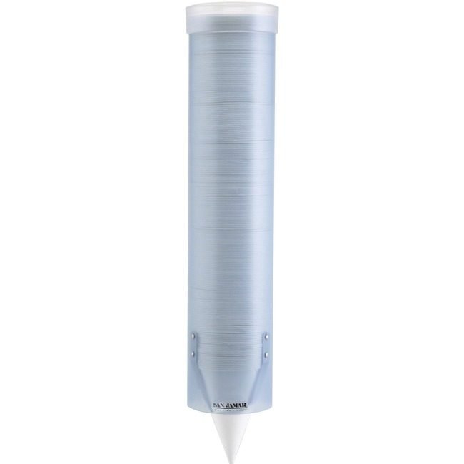 San Jamar Dispenser Cup 4-10OZ Be SJMC3165FBL