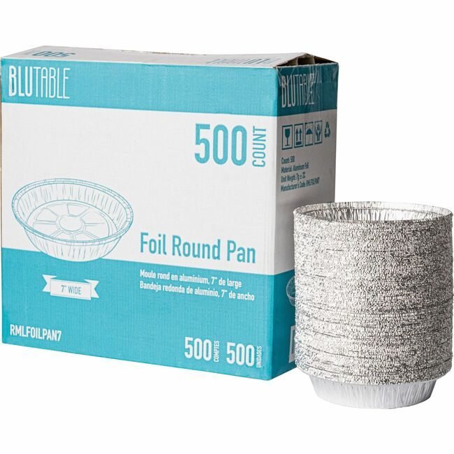 Remcoda LLC BluTable Pan Round 7INCH Foil RMLFOILPAN7