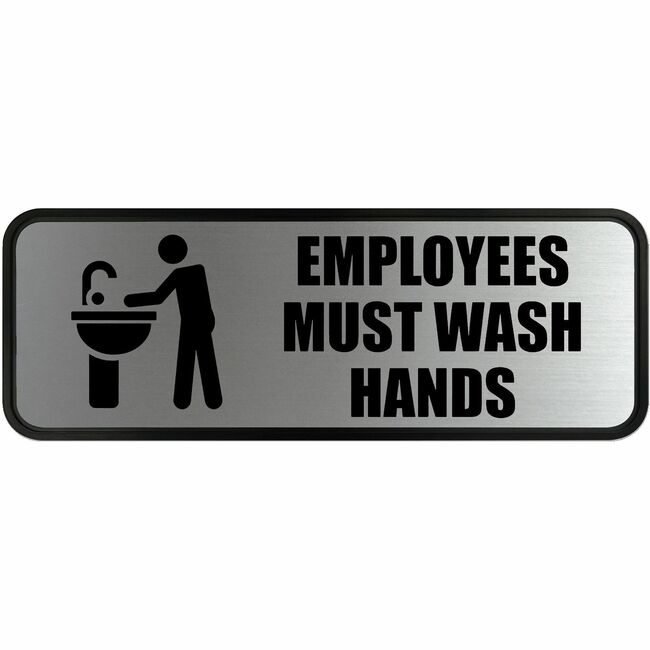 COSCO / Consolidated Stamp Consolidated Stamp Manufacturing COSCO / Sign Employees Must Wa Sv COS098205