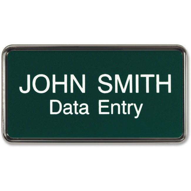 Shachihata / Xstamper Badge Name Frmd 1.5X3 Sr XSTJ66
