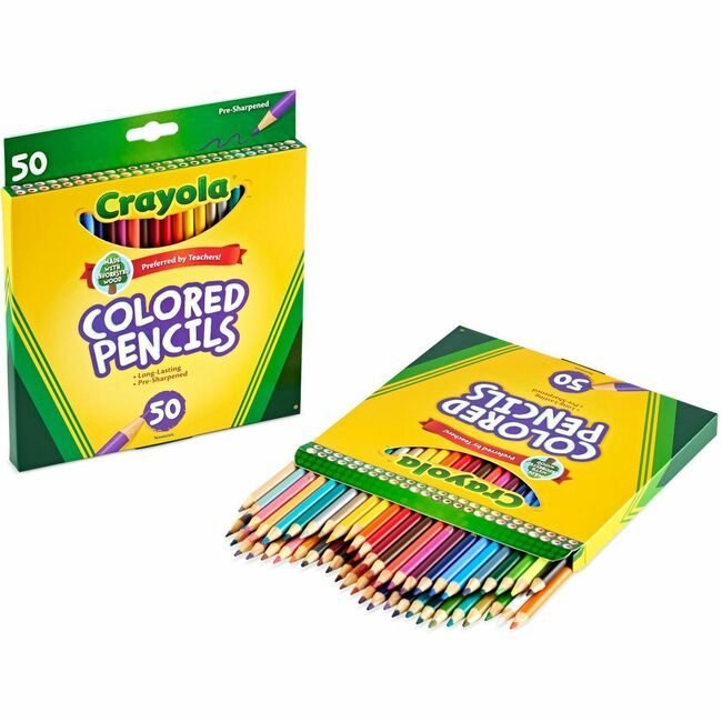 Crayola LLC Pencil Colored 50/SET CYO68-4050
