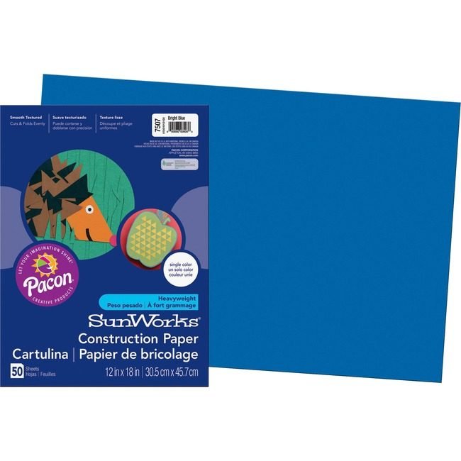 Pacon Corporation Paper Cnst 12X18 50 Pack Bbe PAC7507