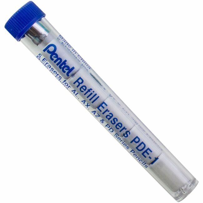 Pentel of America Eraser Refill Pencil 5PC PENPDE1