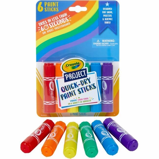 Crayola LLC PROJECT 6CT QUICK DRY P CYO54-1070
