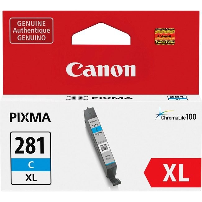 Canon U.S.A. Crtdg Ink Cyan XL CNMCLI281XLCY