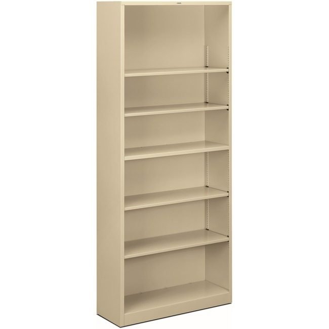 The HON Company Bookcase 6SHLF 82"H Py HONS82ABCL
