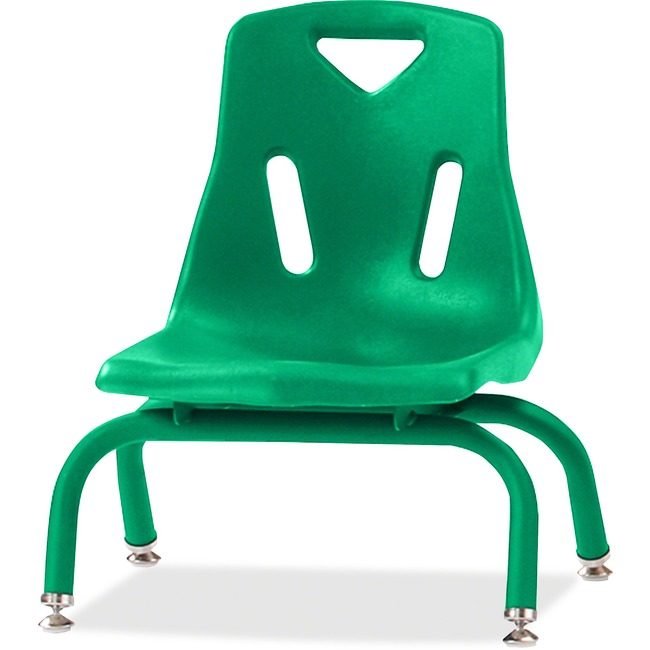 Jonti-Craft, Inc. Chair Stacking Powder 8" Green JNT8118JC1119