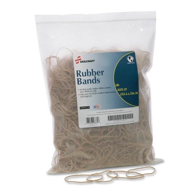 SKU-LEVEL VERIFICATION REQUIRED Rubberbands 1LB SIZE #19 NSN5783515