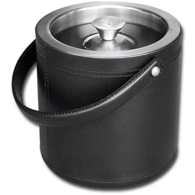 Dacasso Bucket Ice Lthr Black DACA1060
