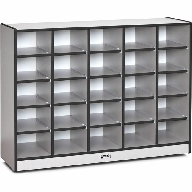 Jonti-Craft, Inc. Cubbie 25 TRAY No Bins Black JNT0425JCWW180