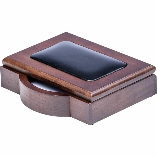 Dacasso Memo Hlder Lthr Walnut DACA8409