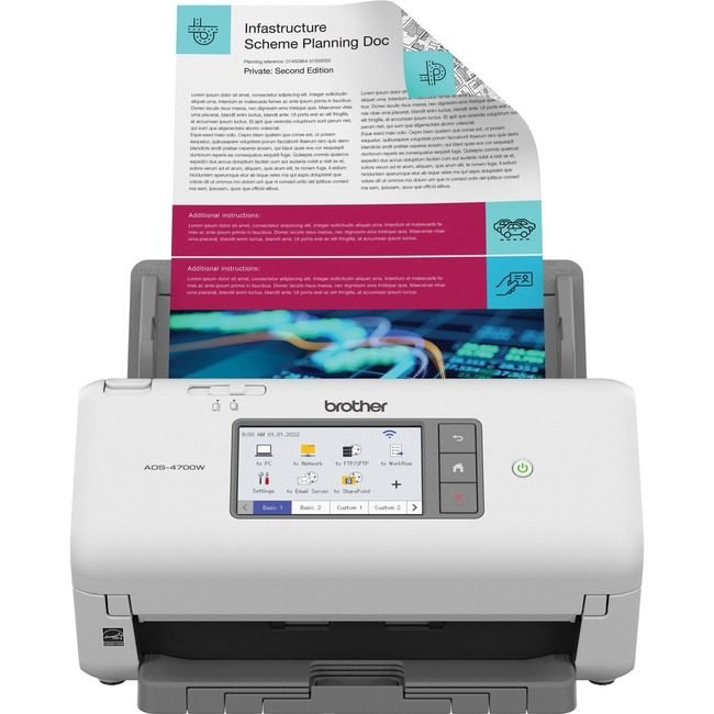 Brother International Scanner Desktop Professionl BRTADS4700W
