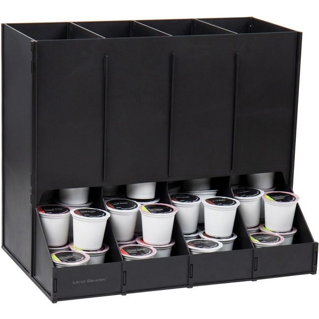 Mind Reader Products Organizer Pod Dispenser Black EMSCPODBK