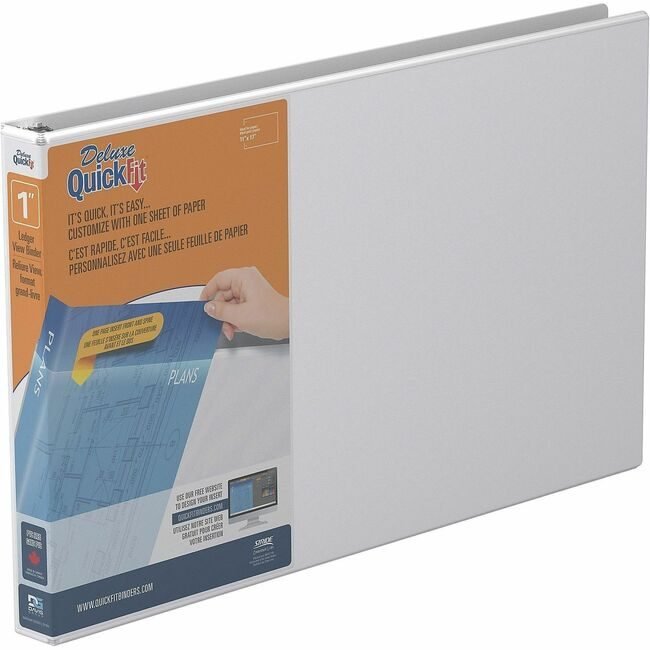 Stride, Inc. Binder Qckfit Ledgr Drng 1" STW94010