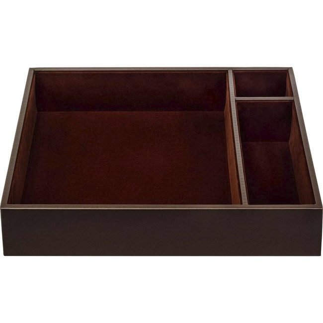 Dacasso Tray Organizer Lthr Conf Bn DACA3440