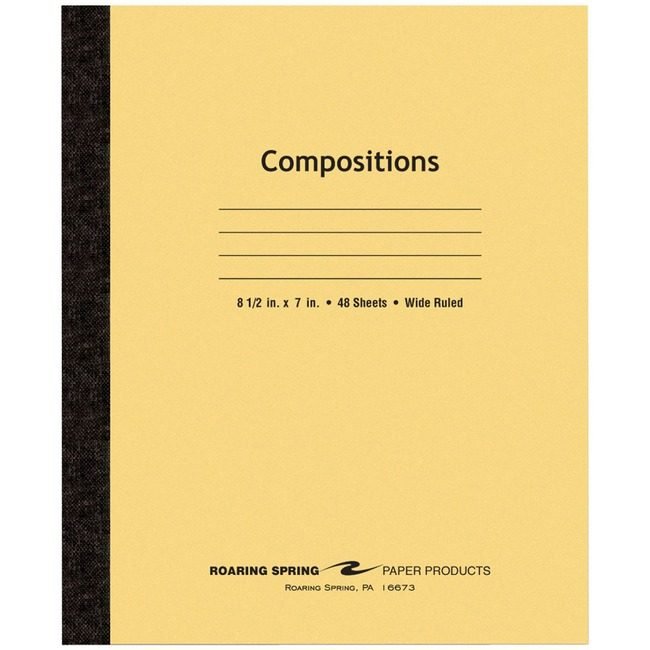 Roaring Spring Paper Products Book Composition Wide Mla ROA77308
