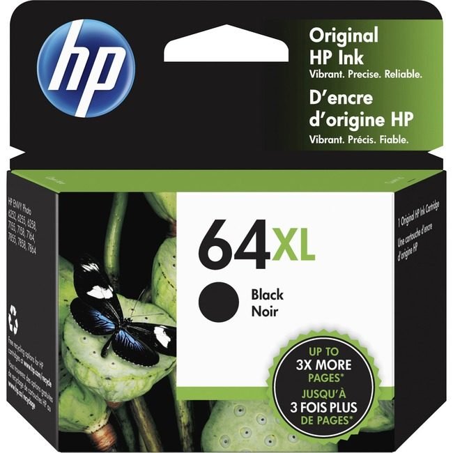 HP Inc. / Hewlett-Packard Crtdg Ij 64XL Black HEWN9J92AN