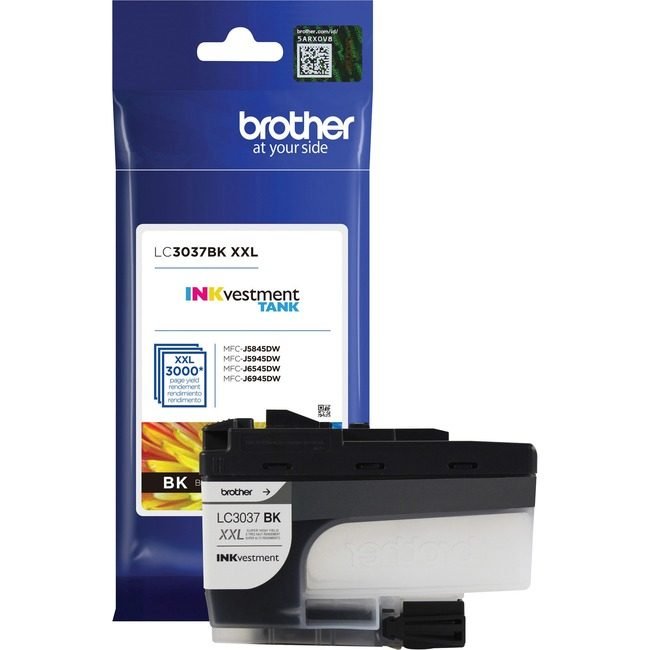 Brother International Crtdg Tank Inkvestmt Black 3K BRTLC3037BK