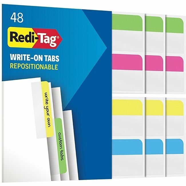 Redi-Tag Flags Index Remv 2" 48 Pack RTG33248