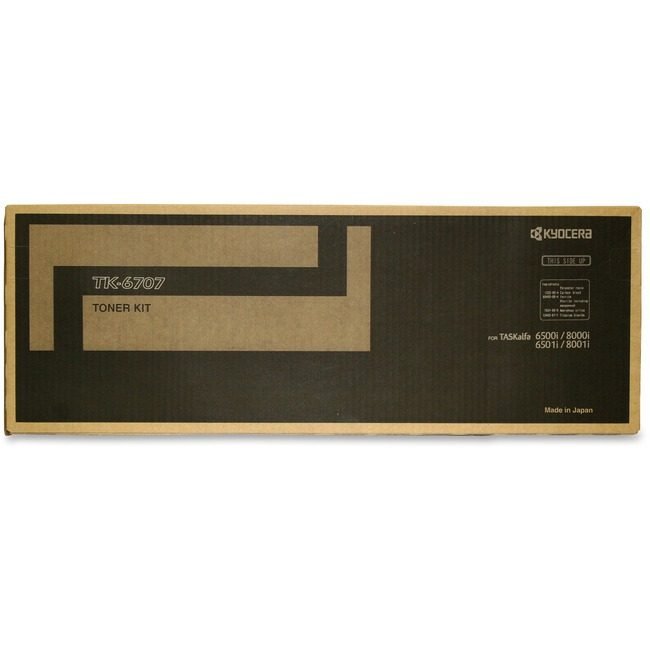 Kyocera Document Solutions Crtdg Lsr 6500 8000 Black 70K KYOTK6707K