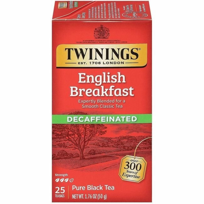 Twinings North America Tea Engbrkst Decaf 25/BX TWG09182