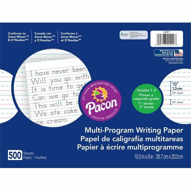 Pacon Corporation Paper Hndwrtng 1ST&2ND GRDE PAC2421