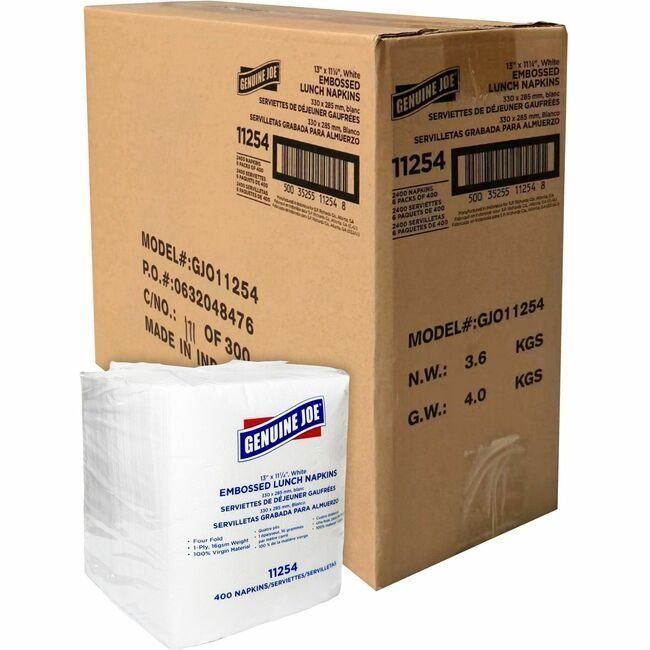Genuine Joe Napkin Luncheon 13X11.25 GJO11254CT