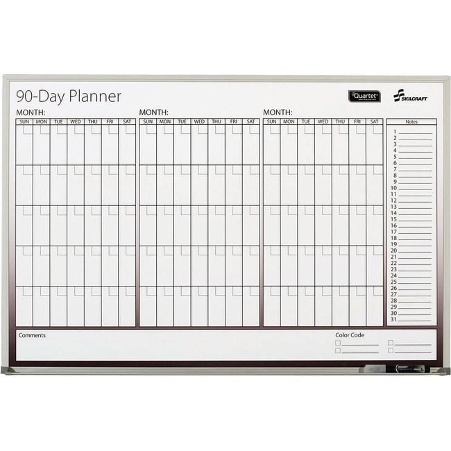 SKU-LEVEL VERIFICATION REQUIRED Board Dry Erase 90DAY 3X2 NSN4070160