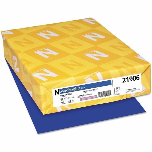 Neenah Paper, Inc. Astrobrights Astrobrightblast Be WAU21906