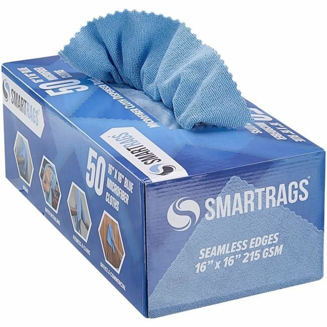 Hospeco Brands Group Monarch Cloth Microfiber 16X16 Blu MONM931B